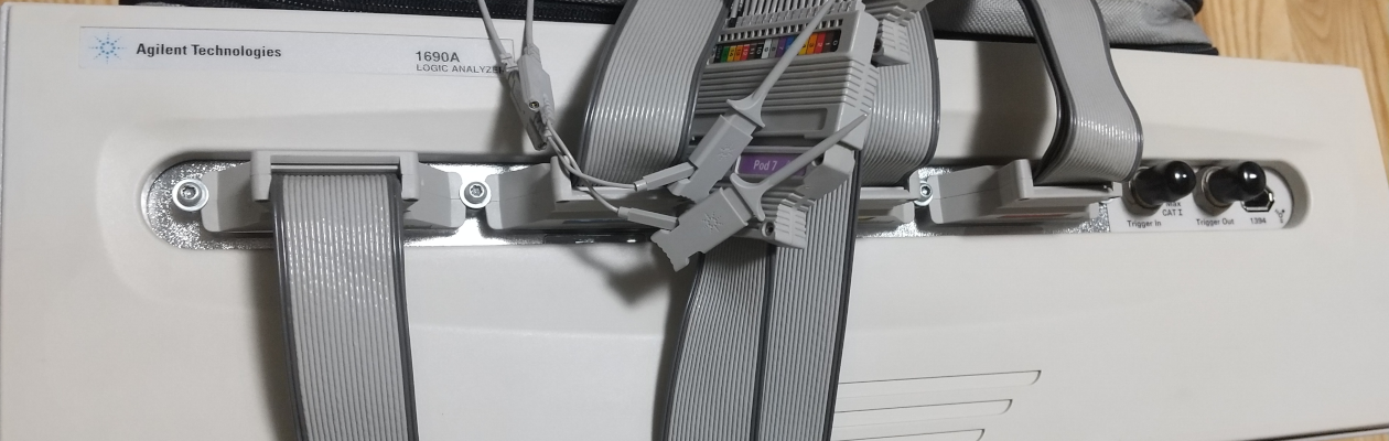 136ch ロジック・アナライザ保有、高度な信号解析が可能